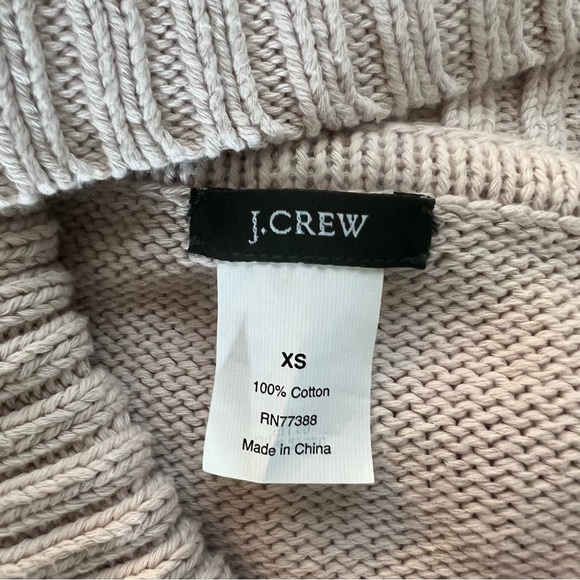 J. Crew Women’s Two-Way Zip Cardigan, Grayish-white, XS - Picture 2 of 2